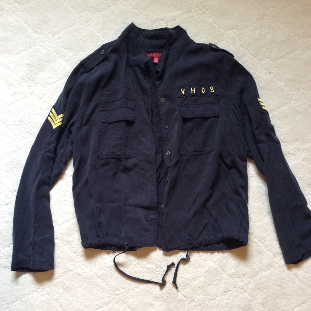 Saks Fifth Ave. Military inspired coat